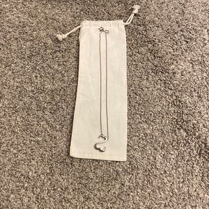 Kay open heart necklace